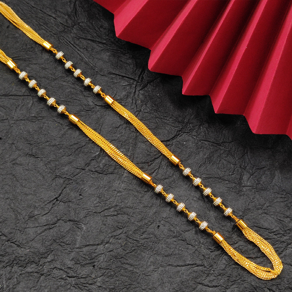 JewelMaze 2 Tone Plated Chain