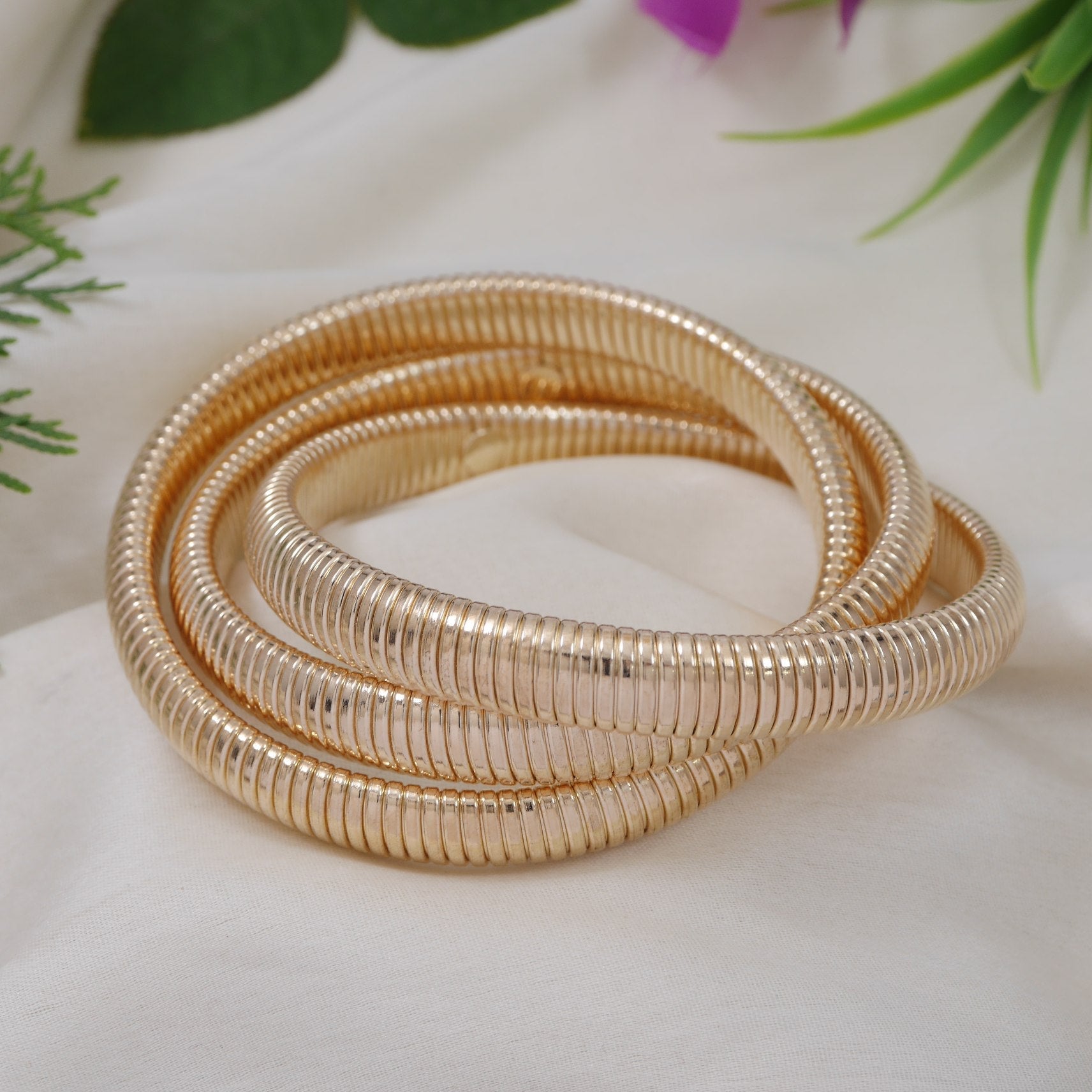 JewelMaze Snake Twisted Western Bracelet