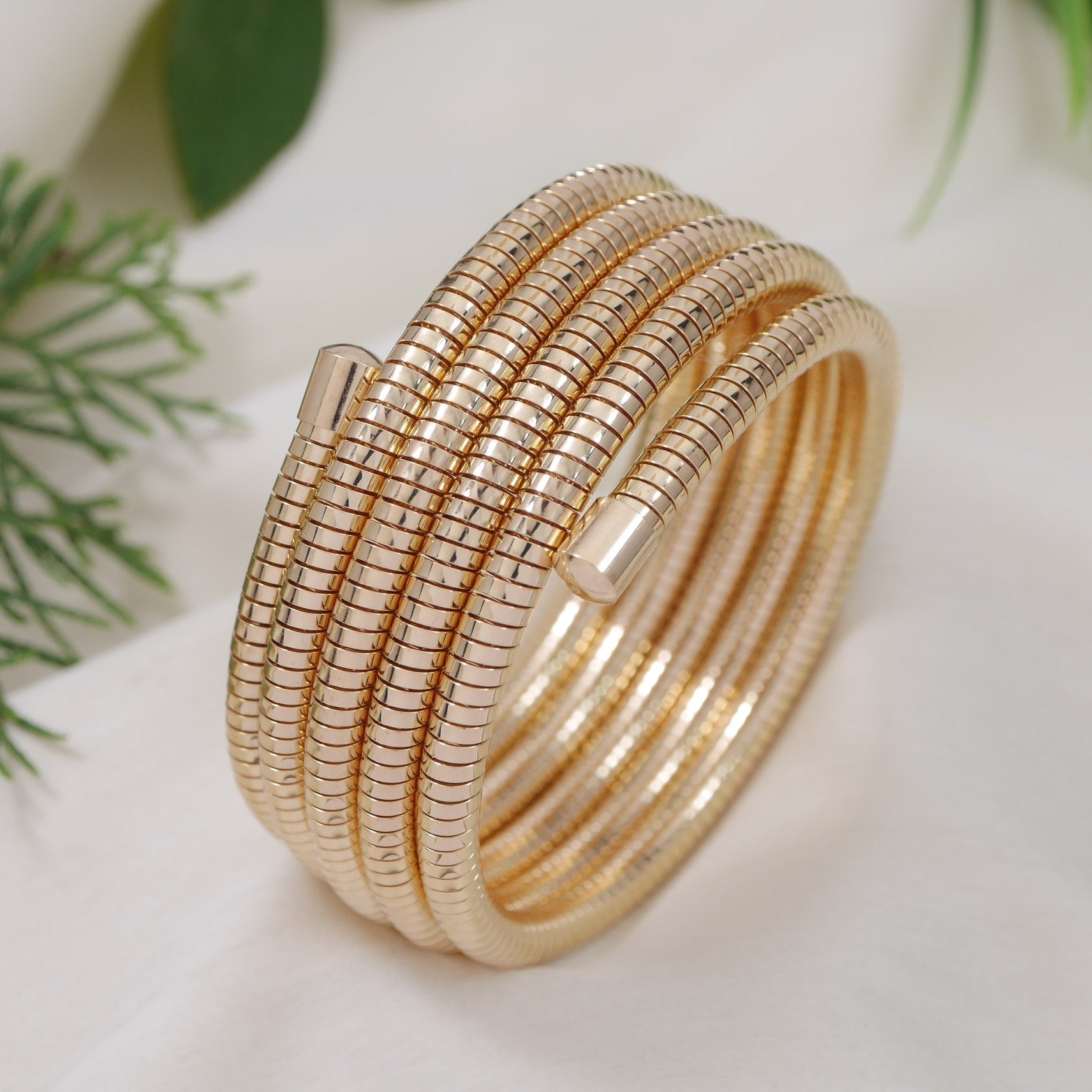 JewelMaze Swirl Layered Western Bracelet