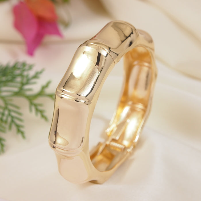 JewelMaze Bamboo Design Cuff Kada