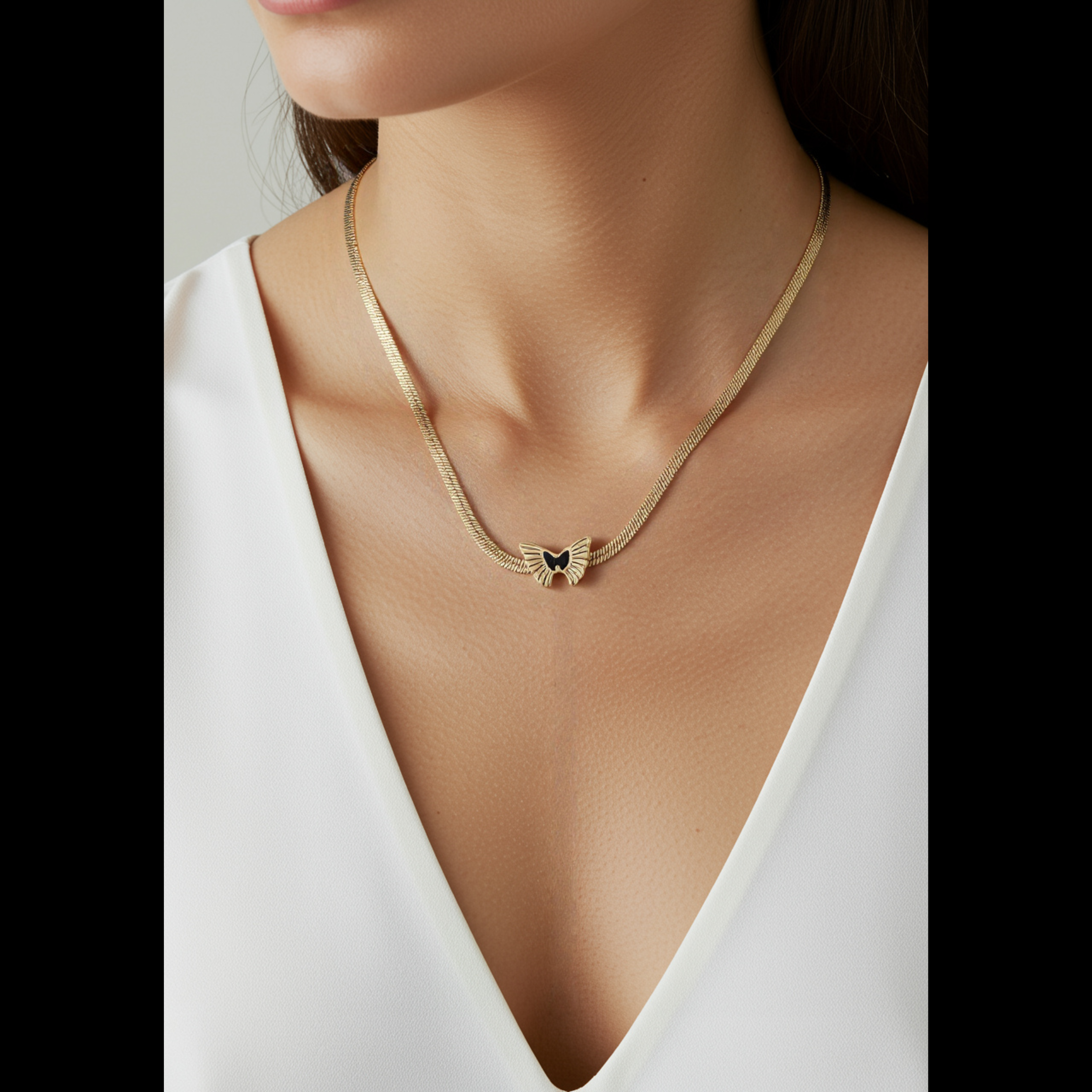 JewelMaze Stainless Steel  Necklace