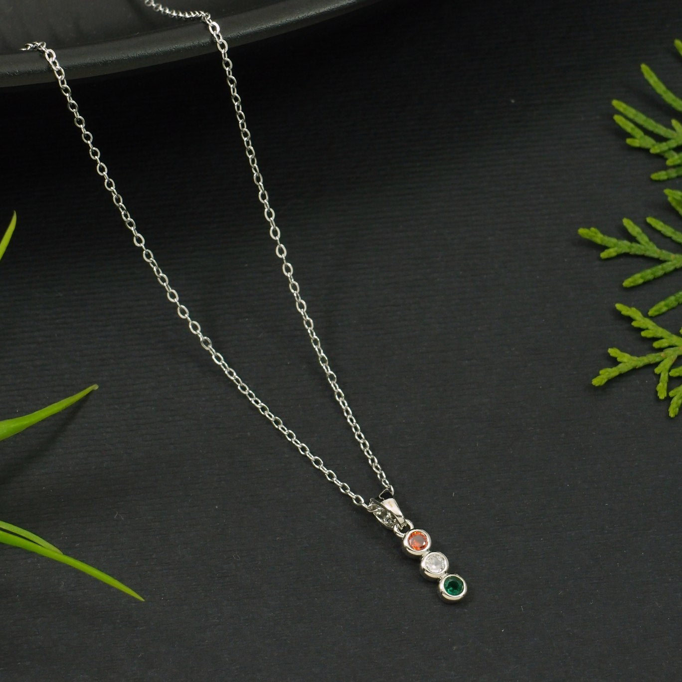 JewelMaze Western CZ Necklace