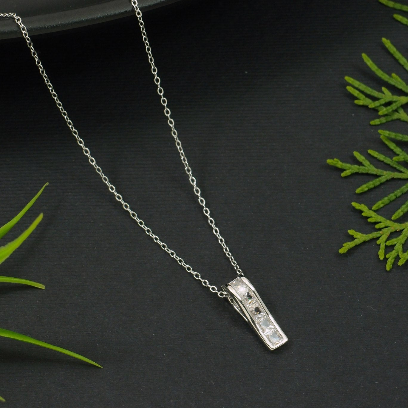 JewelMaze Western CZ Necklace