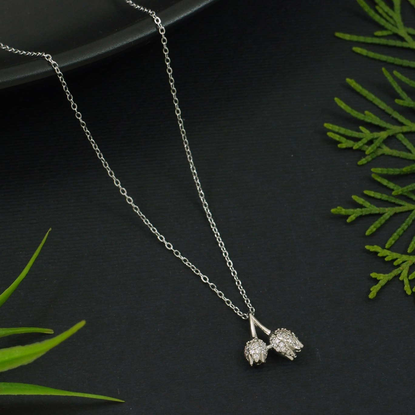 JewelMaze Western CZ Necklace