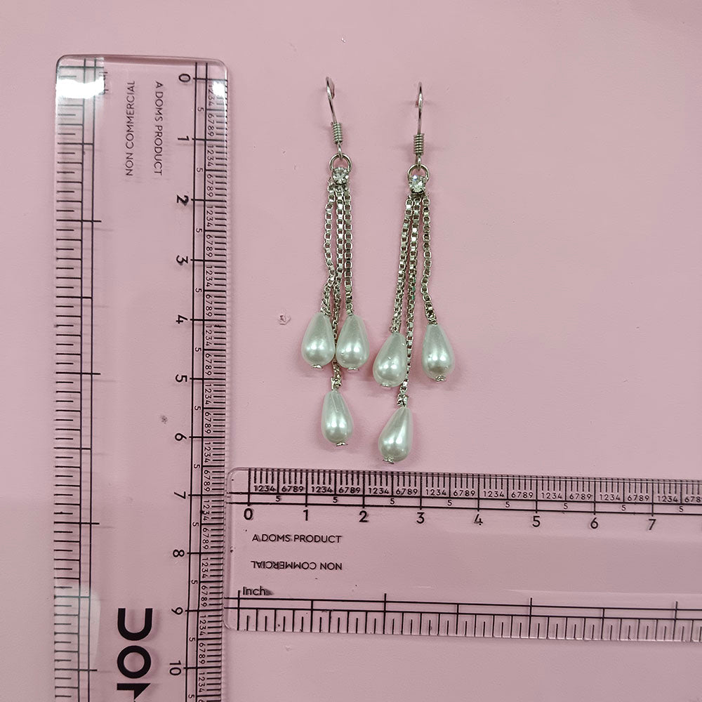 JewelMaze Radiant Crystal Stone Occasion Earrings for Women