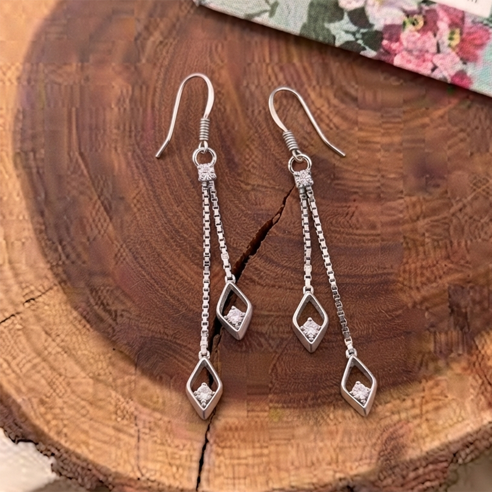 JewelMaze Timeless Crystal Stone Party Wear Earrings