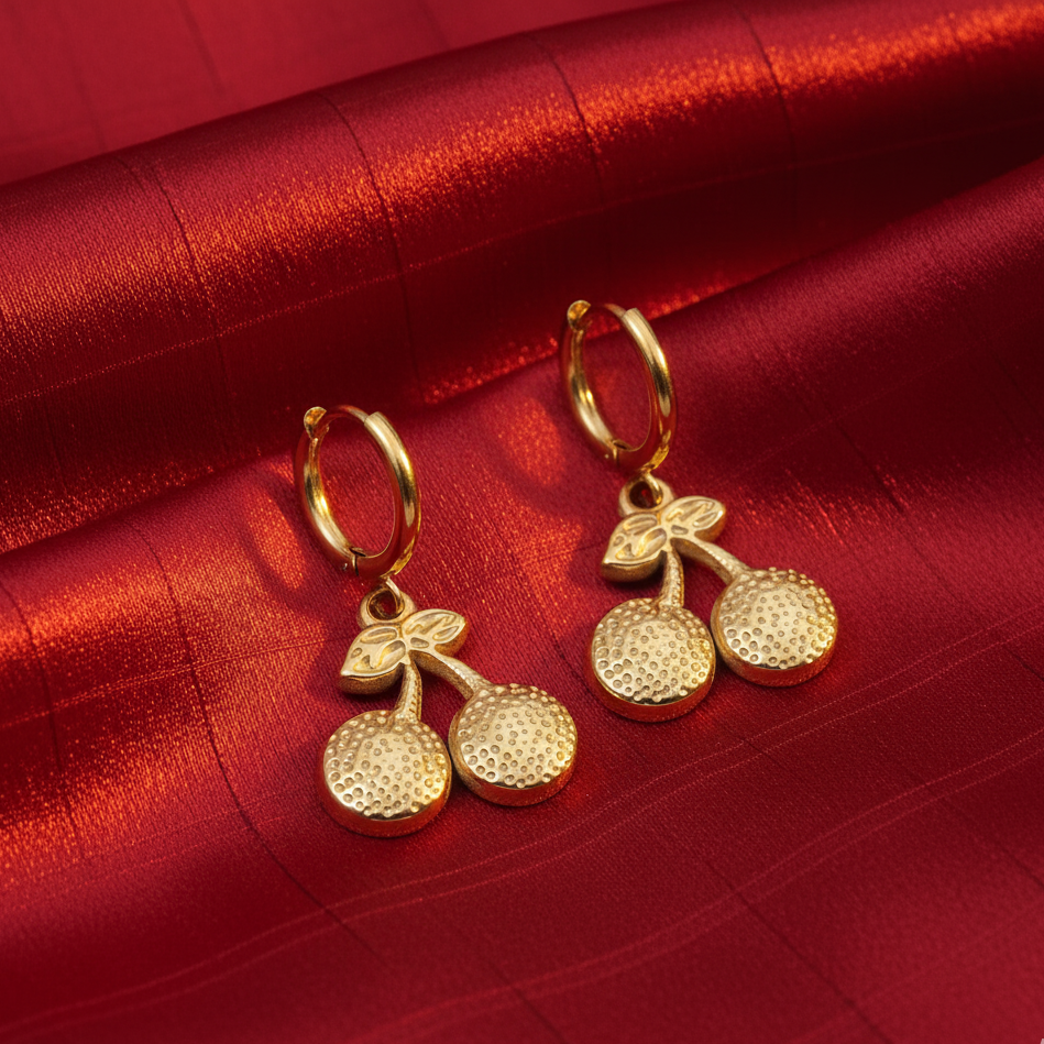 JewelMaze Demi Fine Anti Tarnish Dangler Earrings