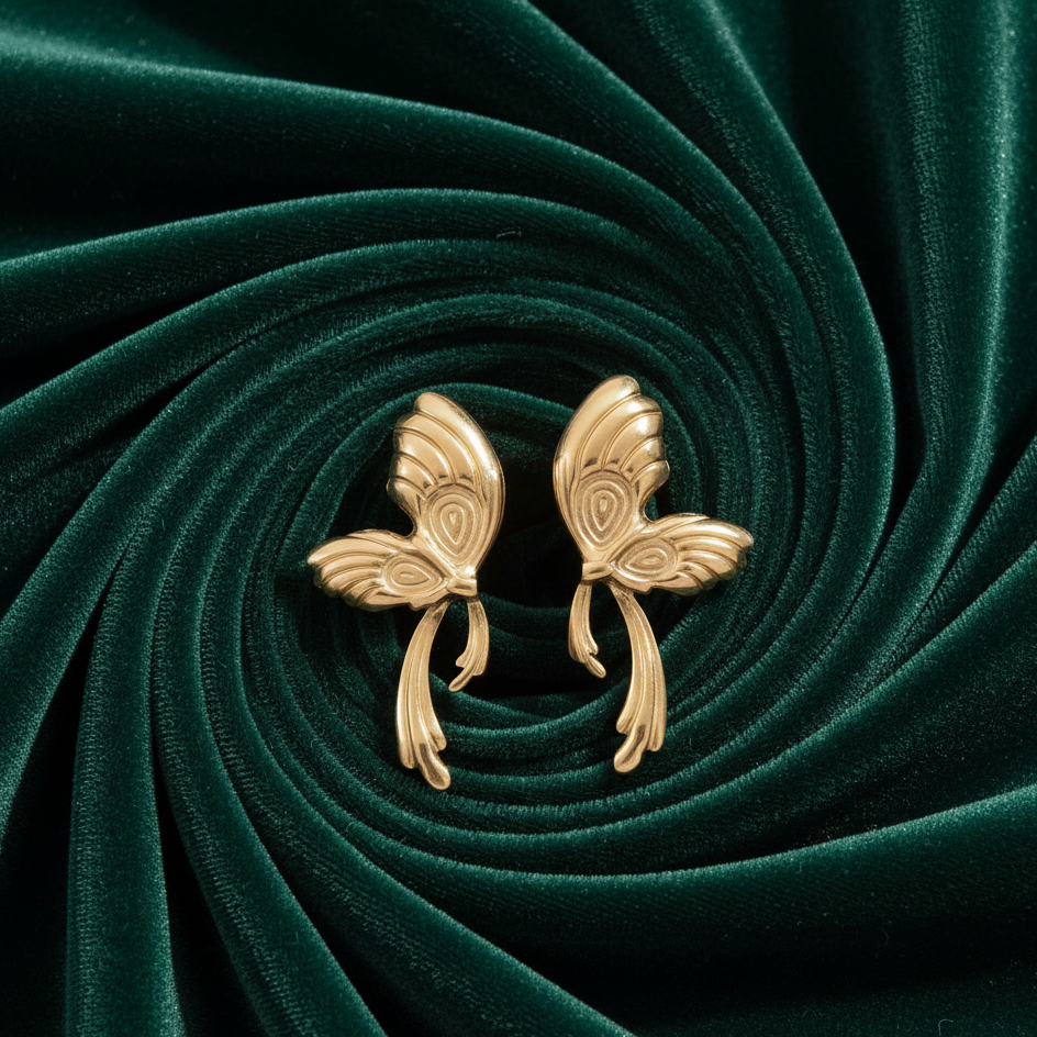 JewelMaze Demi Fine Anti Tarnish Stud Earrings