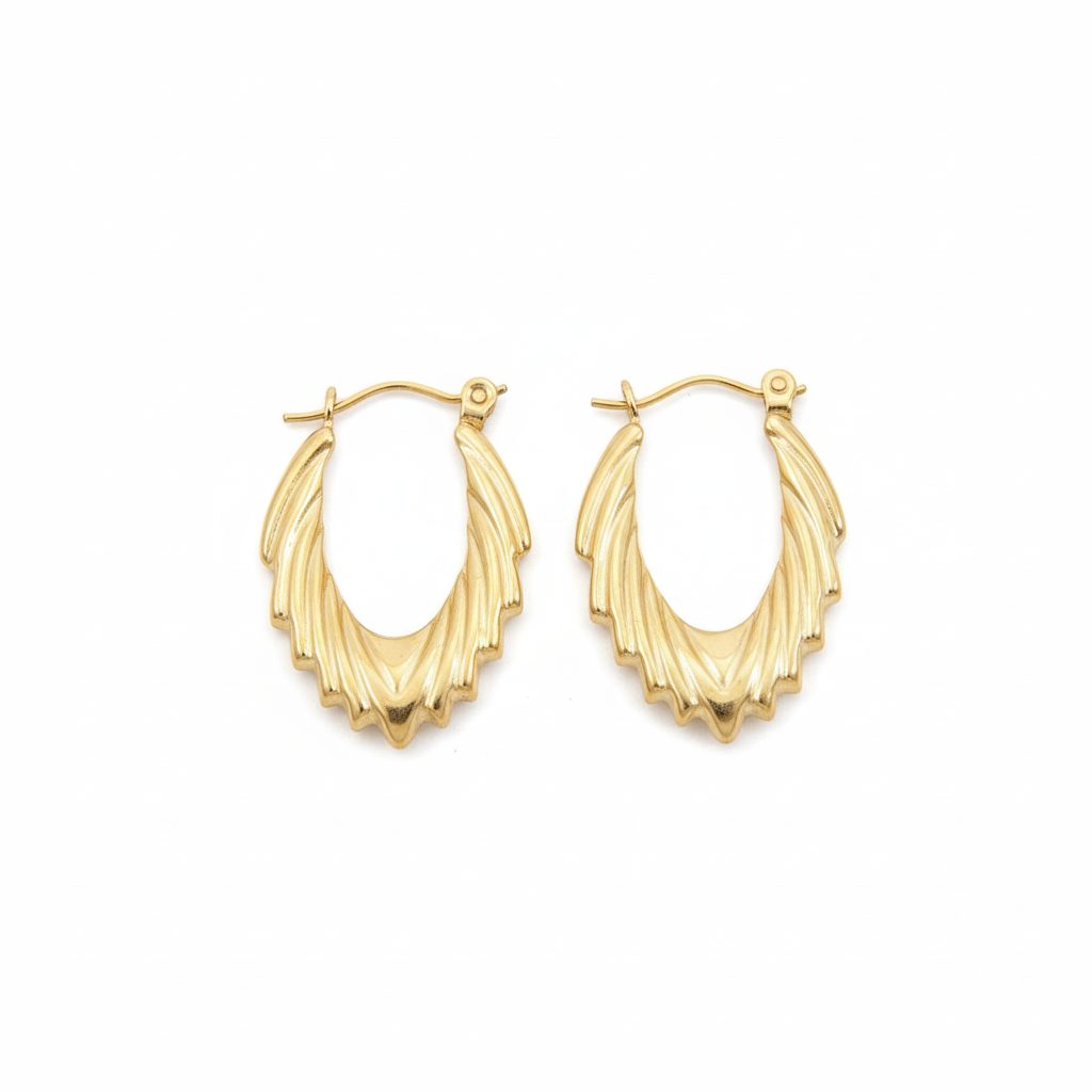 JewelMaze Demi Fine Anti Tarnish Stud Earrings