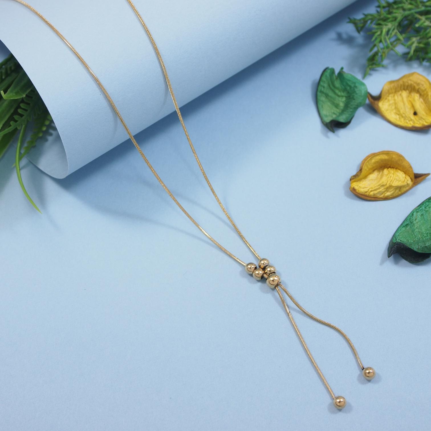 JewelMaze Stainless Steel  Necklace