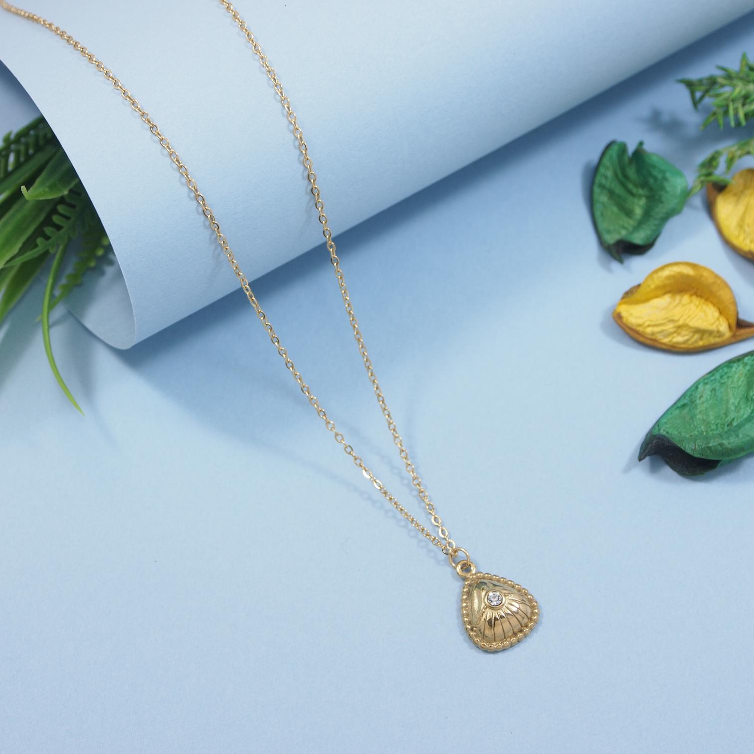 JewelMaze Stainless Steel  Necklace
