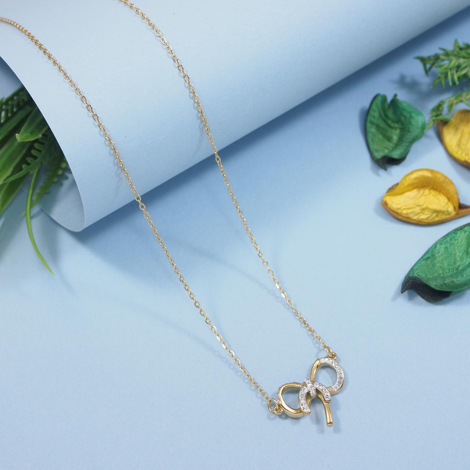 JewelMaze Stainless Steel  Necklace