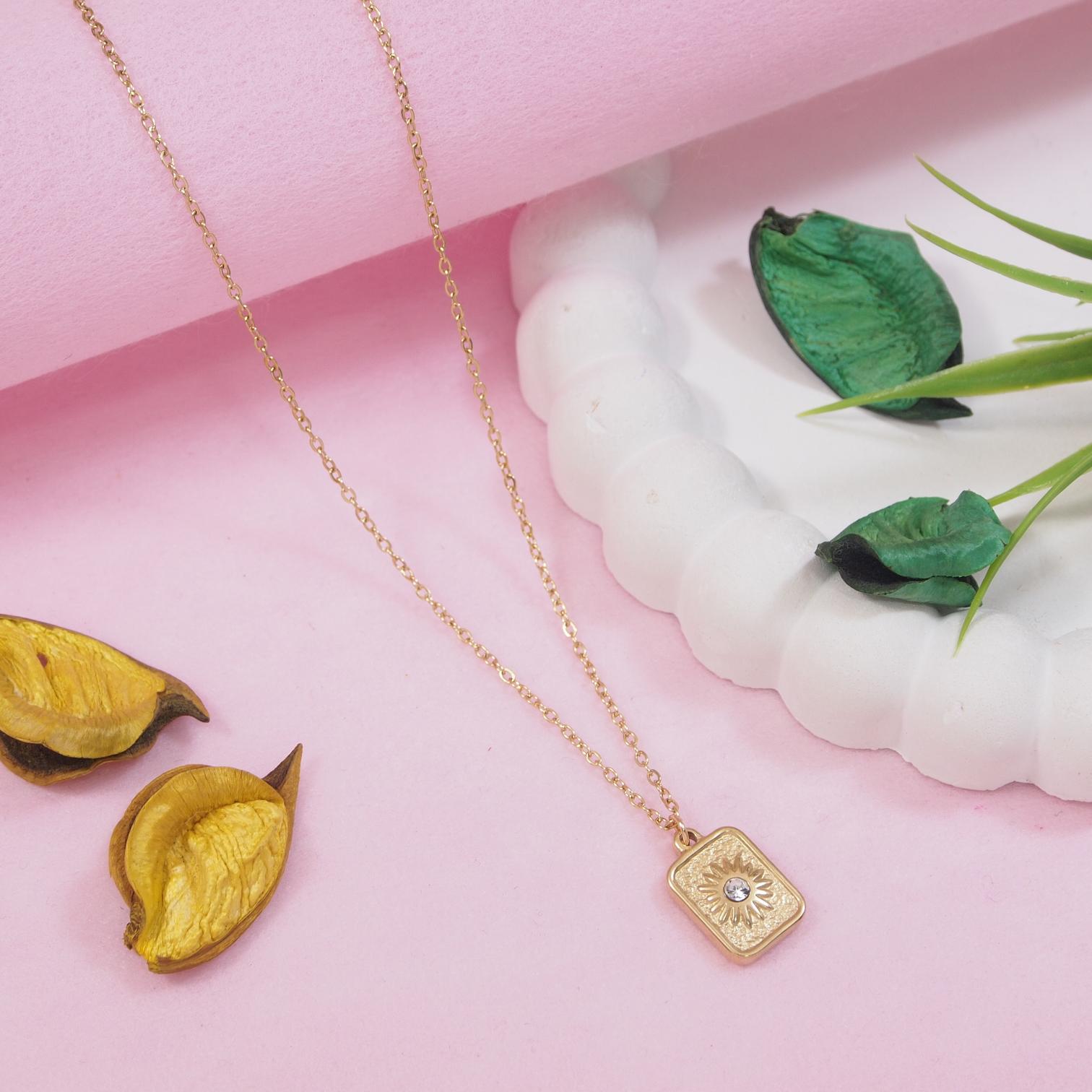 JewelMaze Stainless Steel  Necklace