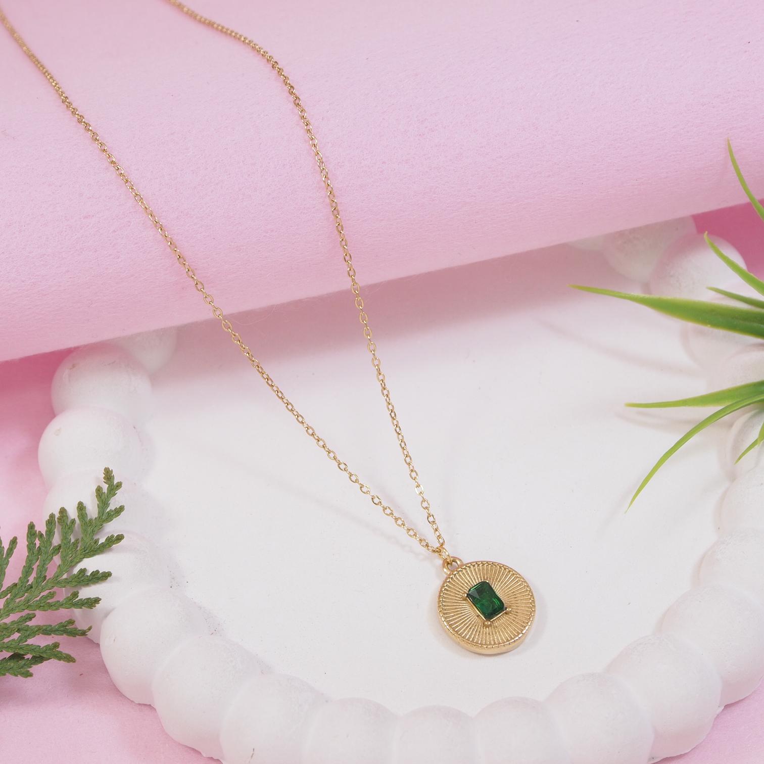 JewelMaze Stainless Steel  Necklace
