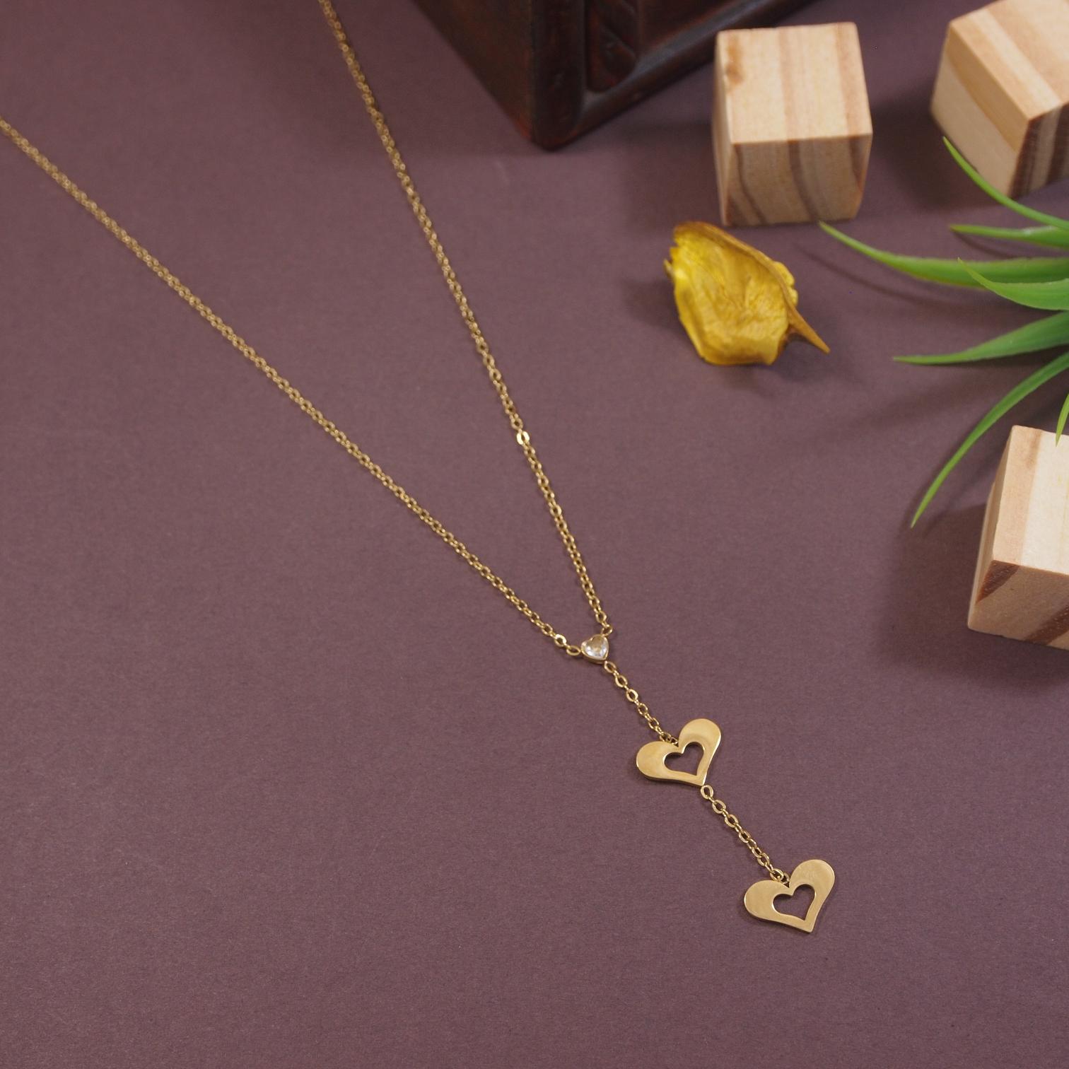 JewelMaze Stainless Steel  Necklace