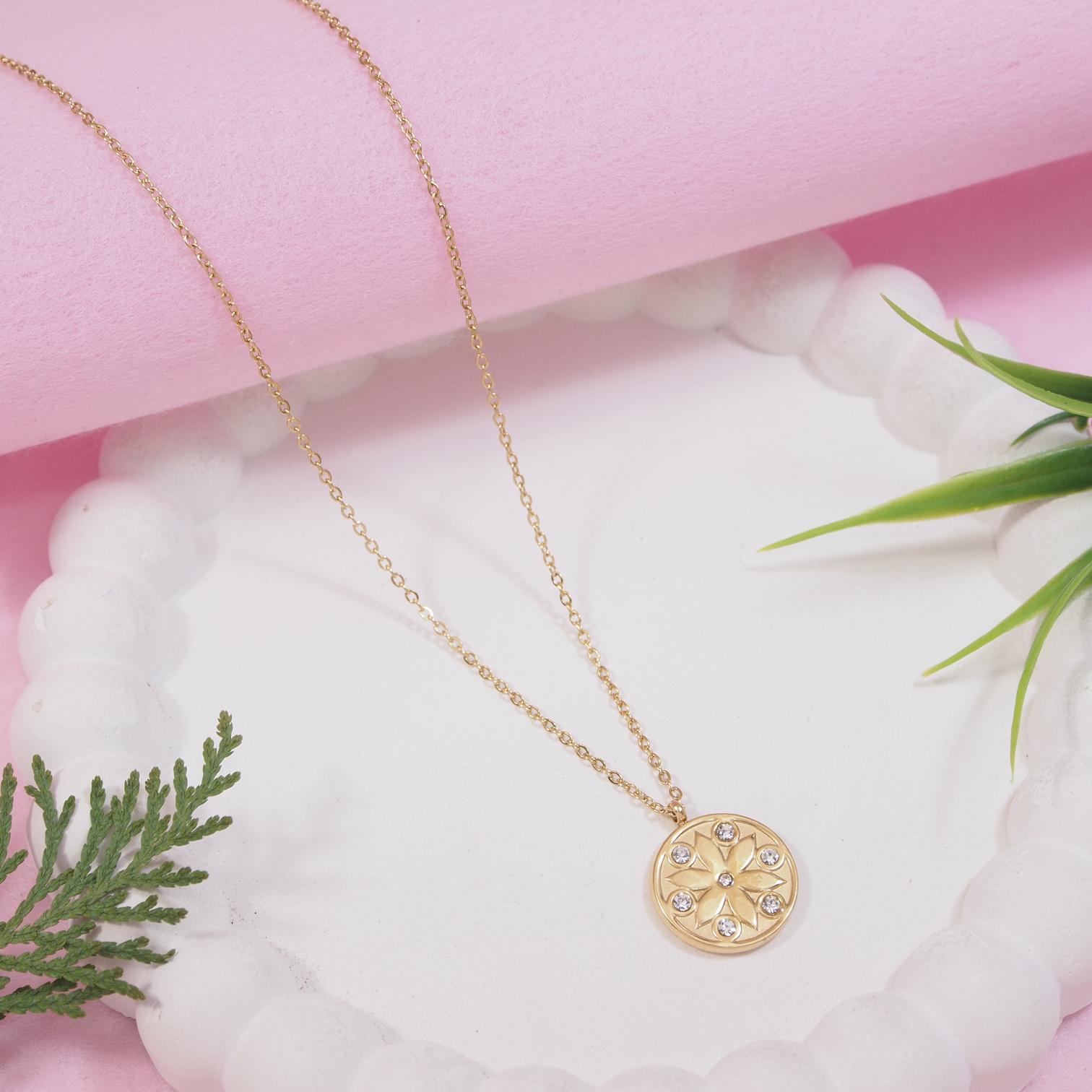 JewelMaze Stainless Steel  Necklace