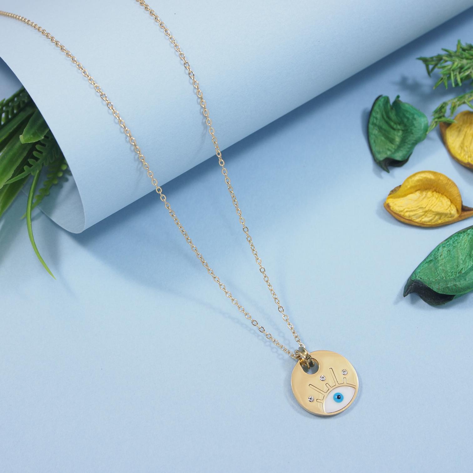JewelMaze Stainless Steel  Necklace