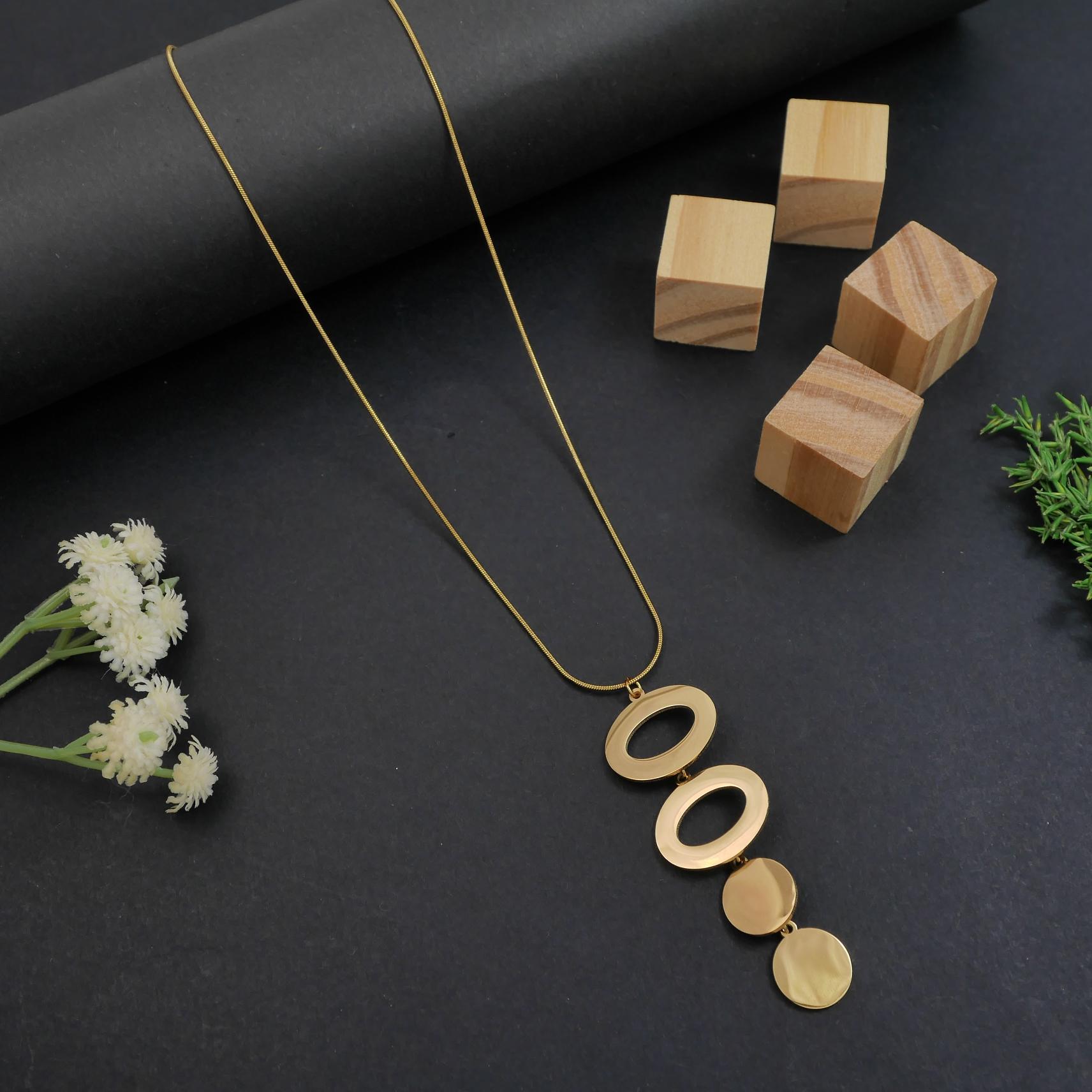 JewelMaze Demi Fine Anti Tarnish Necklace