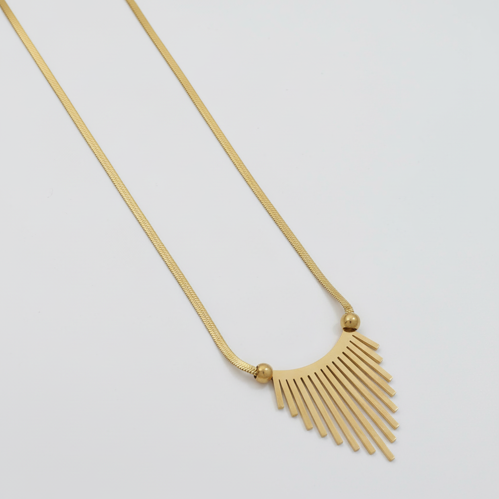 JewelMaze Demi Fine Anti Tarnish Necklace