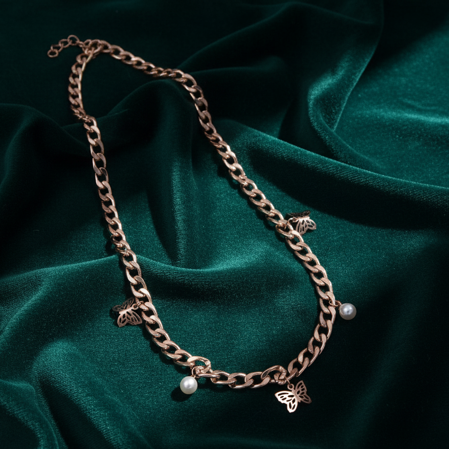 JewelMaze Demi Fine Anti Tarnish Necklace