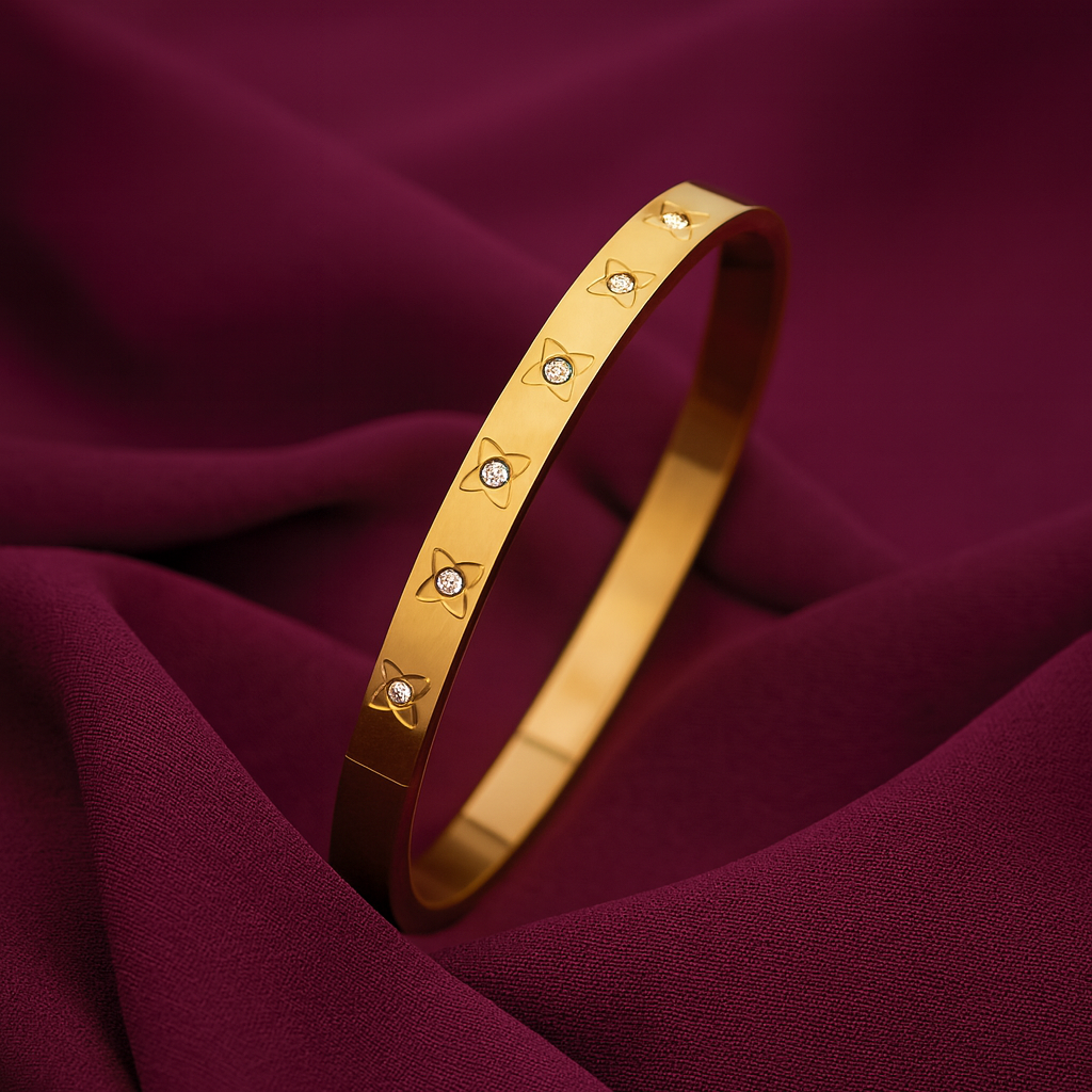 JewelMaze Demi Fine Anti Tarnish kada