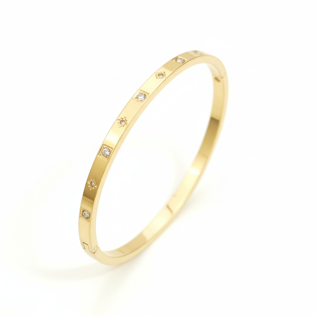 JewelMaze Demi Fine Anti Tarnish kada