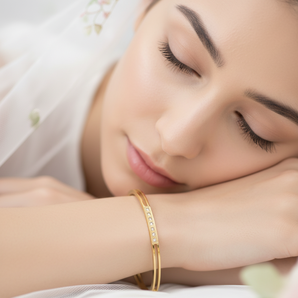 JewelMaze Demi Fine Anti Tarnish kada