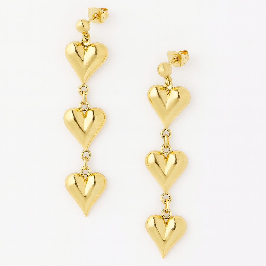 JewelMaze Demi Fine Anti Tarnish Dangler Earrings