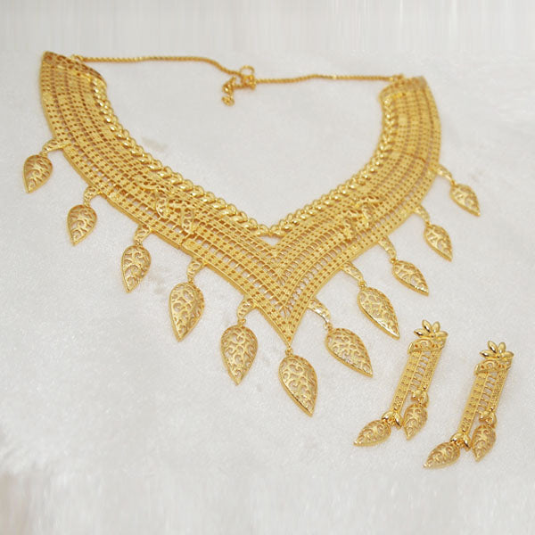 Neu Gold Forming Gold Plated Copper Necklace Set