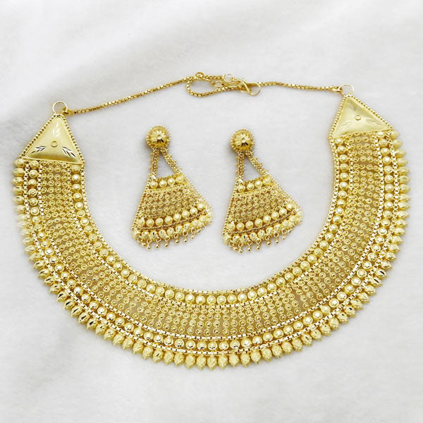 Neu Gold Forming Gold Plated Copper Necklace Set