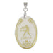 Regina Libra Oval Shape Pendant