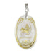 Regina Sagittarius Oval Shape Pendant