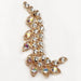 Urthn Austrian Stone Gold Plated Single Ear Cuff