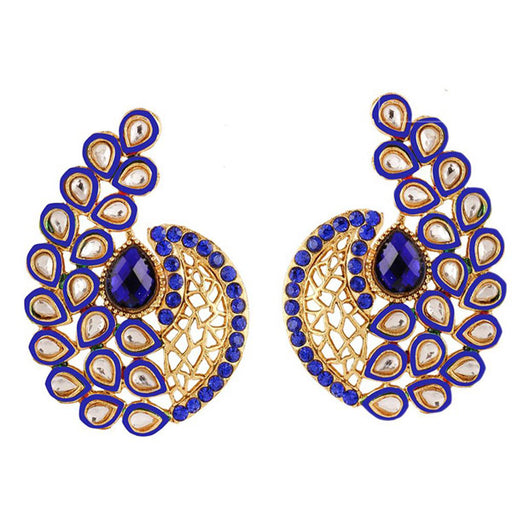 Buy Jewels Galaxy Golden Ear Cuff Earrings  Set of 6 Online At Best Price   Tata CLiQ