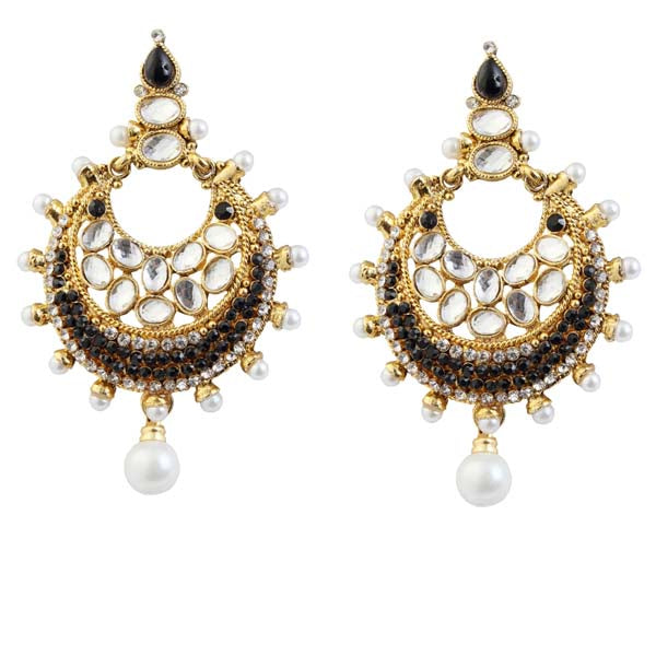 Cheap Tassel Jhumka Indian Ethnic Bollywood Long Chain Dangle Earrings  Fashion Jewelry  Joom
