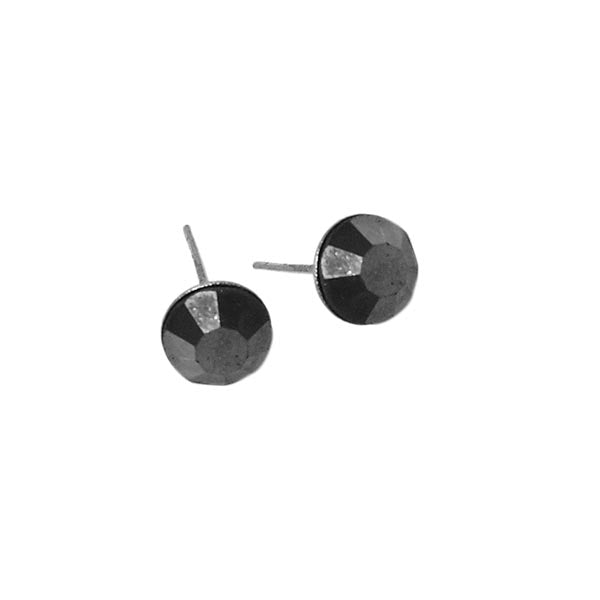 Amazoncom LIEBLICH Black Round Stud Earrings Set Stainless Steel Ear Studs  for Men Women 6 Pairs 3mm8mm  Black Clothing Shoes  Jewelry