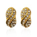 Kriaa White Austrian Stone Stud Earrings
