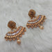 Kriaa AD Stone Gold Plated Dangler Earrings