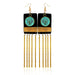 Urthn Zinc Alloy Gold Plated Hanging Earrings