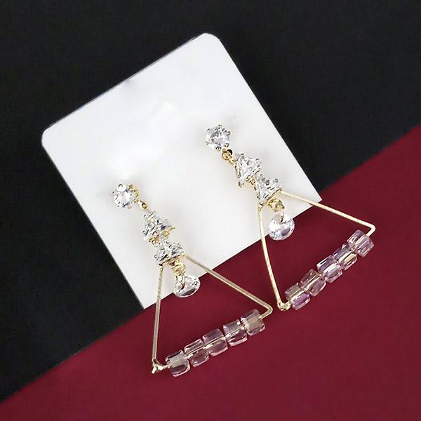 Crystal Earring  Design II  Rudraksha Ratna