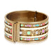 Kriaa Multicolor Meenakari Stone Gold Plated Kada