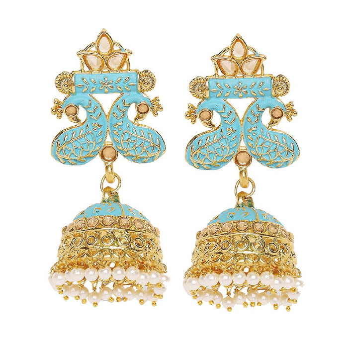 Latest Jhumka Earring Designs Buy Online For Women  Gehna Shop