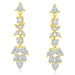 Suhagan Gold Plated AD Stone Dangler Earrings