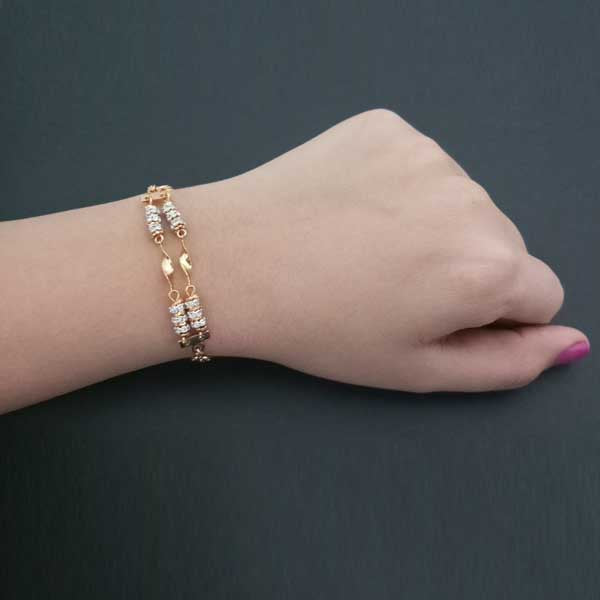 Umiyaji Gold Plated Austrian Stone Bracelet