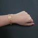Umiyaji Gold Plated Pink Austrian Stone Bracelet